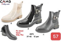 Botki Damskie ( 37-42/12p ) 2875